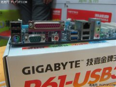 USB3.0+全固態(tài)電容22UF 16V 技嘉H61報價799元