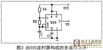 基于555定時器構(gòu)成1000UF 25V的多諧振蕩器的應(yīng)用