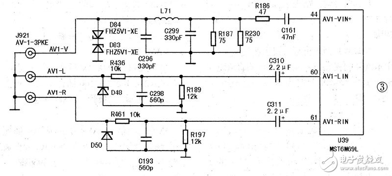 液晶信號板電路設(shè)計與道330UF 10V理詳解TOP9 —電路圖天天讀（113）