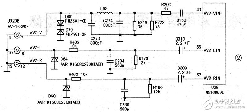 液晶信號板電路設(shè)計與道330UF 10V理詳解TOP9 —電路圖天天讀（113）