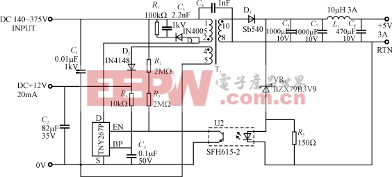 TinySwitch Ⅱ及其在東莞電解電容待機(jī)電源中的應(yīng)用